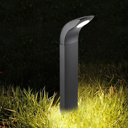 Waterproof IP65 COB LED Black Modern Outdoor Pathway Lights