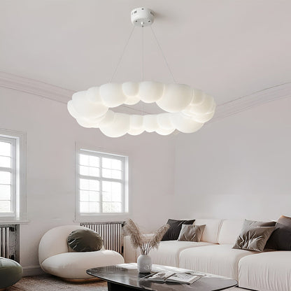 Creative Bubble Clouds Shaped Stepless Dimming LED Nordic Ceiling Light