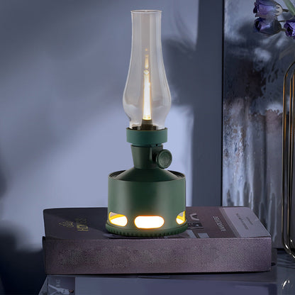 Modern Battery Operated Kerosene Style LED Table Lamp