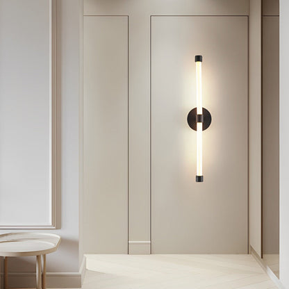 Minimalist Strip Three Step Dimming LED Modern Wall Sconce Lighting