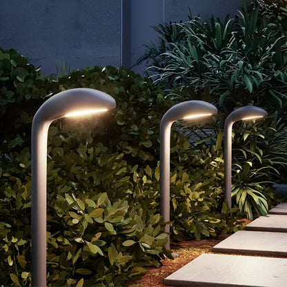 Creative Aluminum Waterproof Black Modern Outdoor Light Pathway Lights