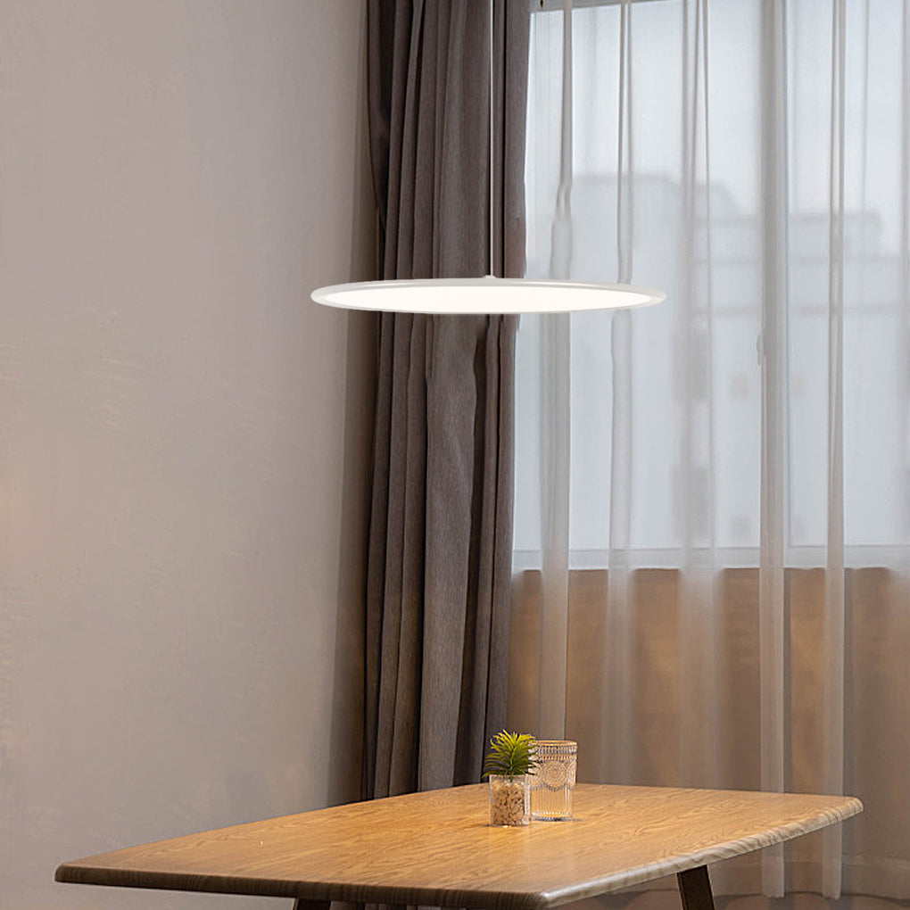 Minimalist Modern Circle Linear Industrial Pendant Lighting