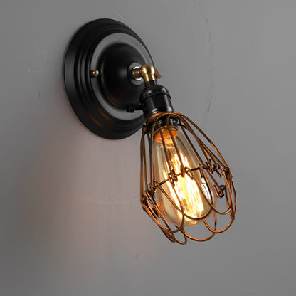 Adjustable Iron Retro Country Industrial Style Wall Lamp Wall Light Fixture