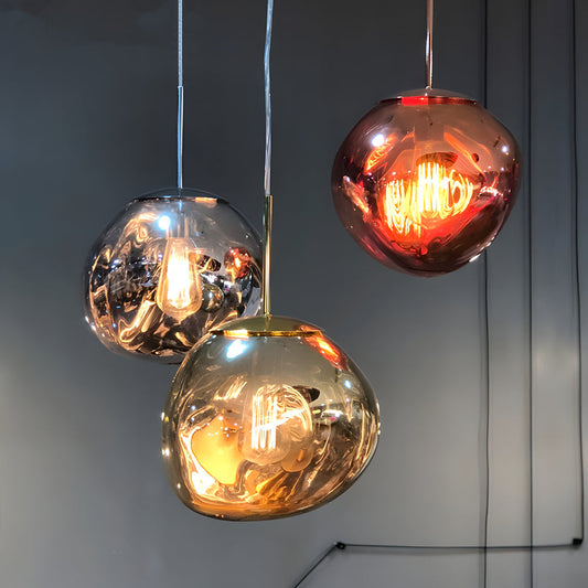 Irregular Creative Lava Glass Ball Personality Post-Modern Pendant Lights