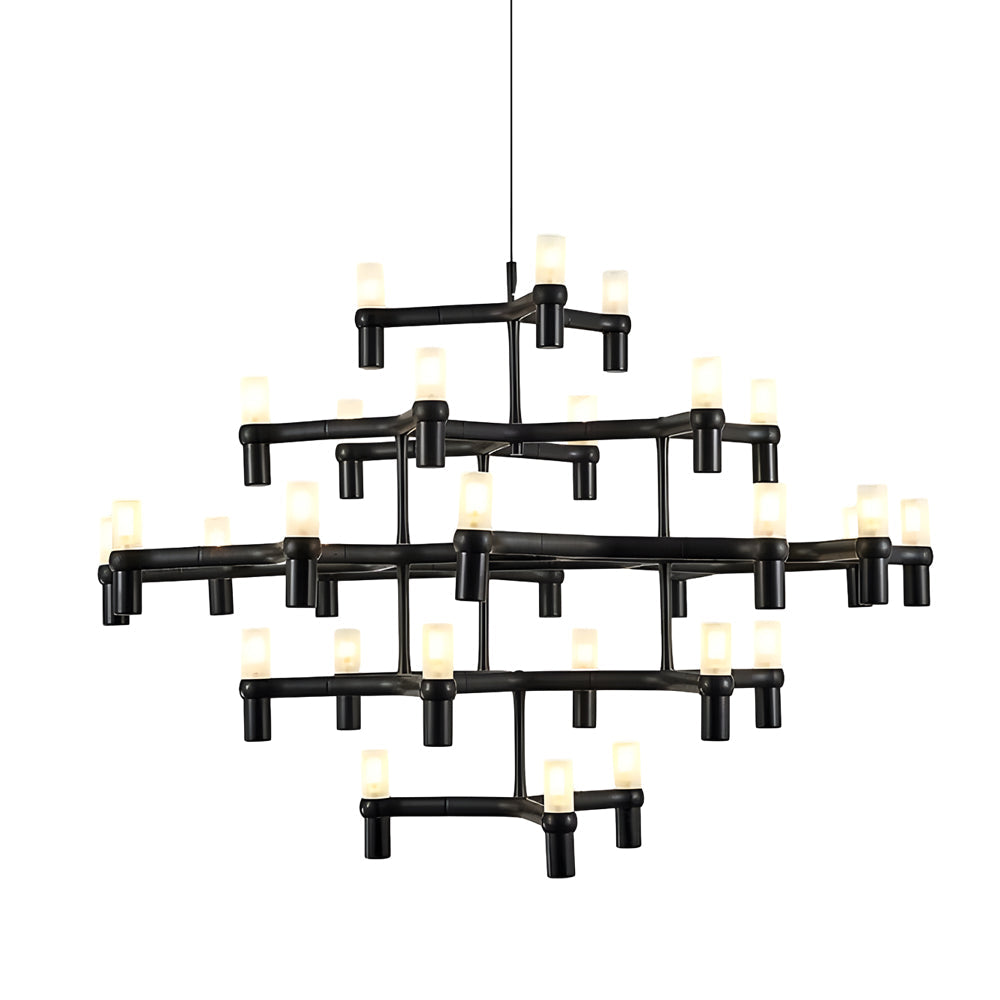 Creative Metal Special-Shaped Geometric LED Designer Nordic Chandelier