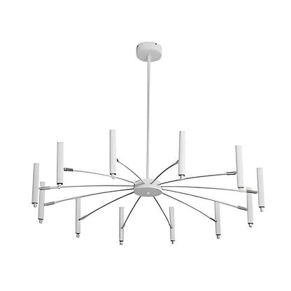 Adjustable Metal DIY Three Step Dimming LED Minimalist Chandelier