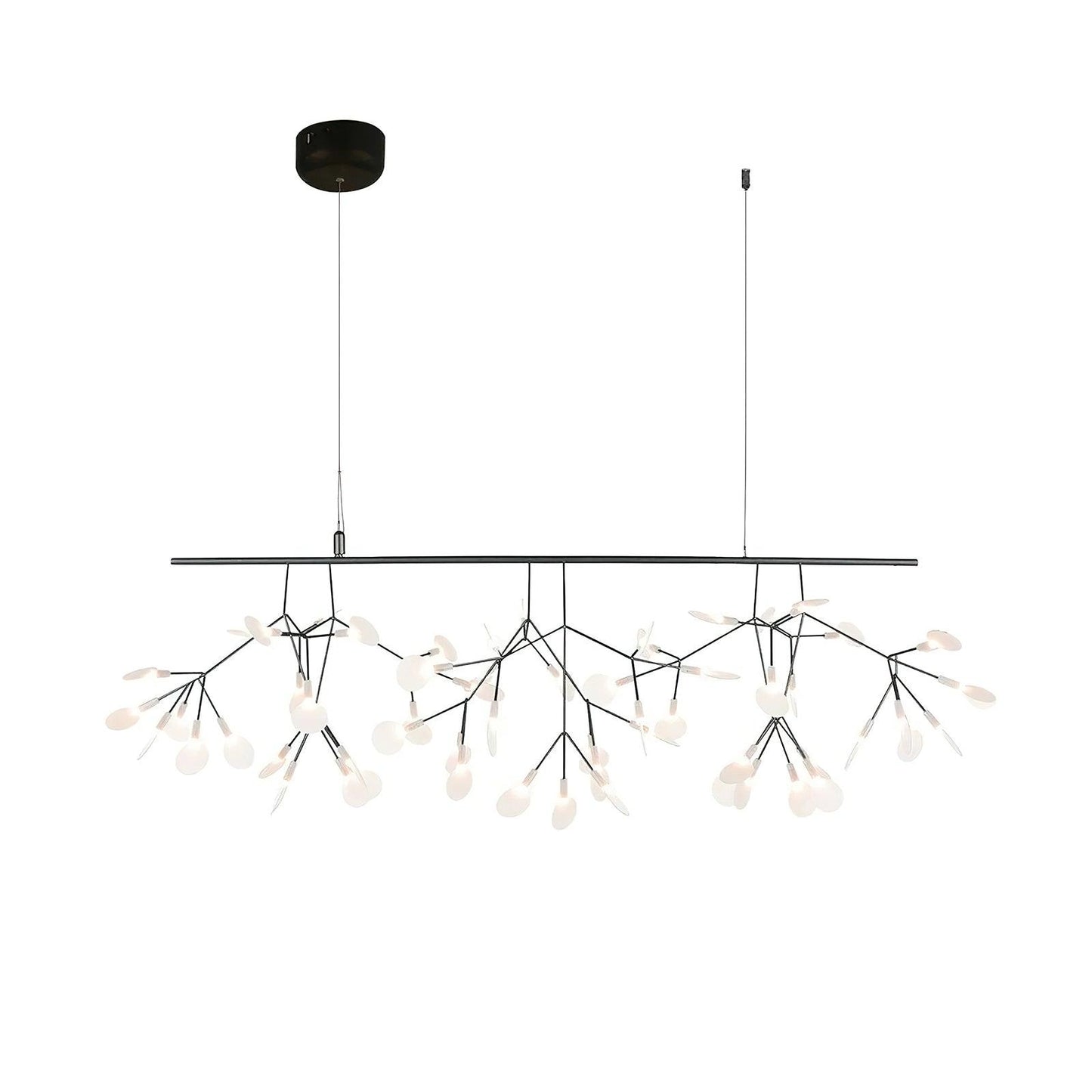 Long Style Firefly LED Candelabrum Chandelier