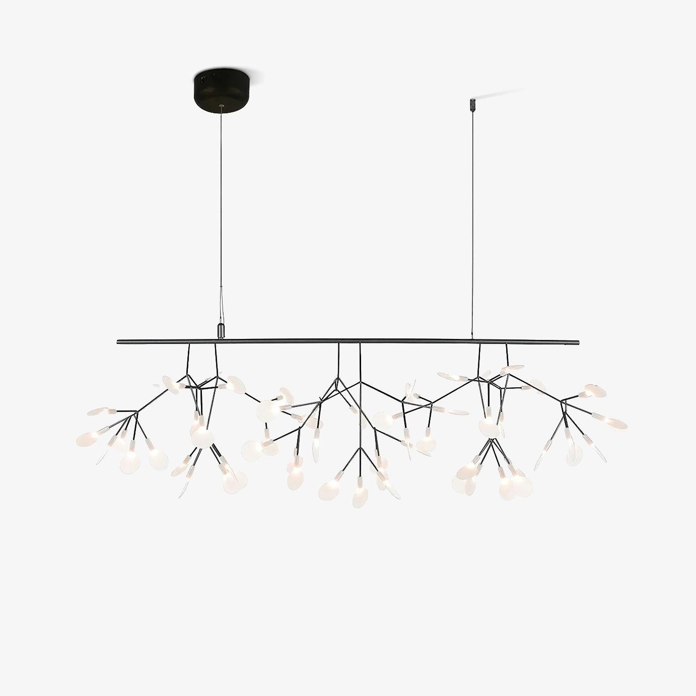 Long Style Firefly LED Candelabrum Chandelier