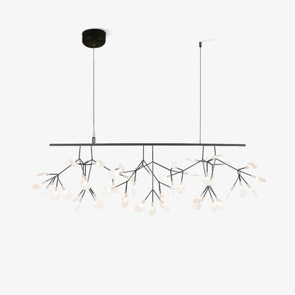 Long Style Firefly LED Candelabrum Chandelier