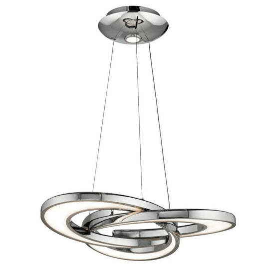 Destiny 3-Light LED Chandelier in Chrome