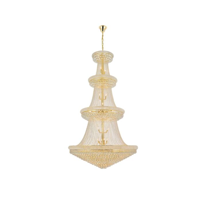 Primo 48-Light 4Chandelier in Gold