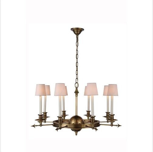 Burnished Brass Chandelier