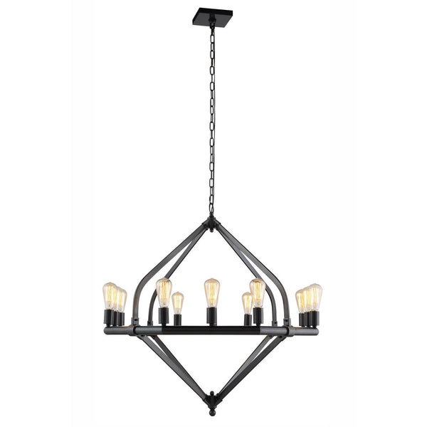 Illumina Bronze Twelve-Light Chandelier