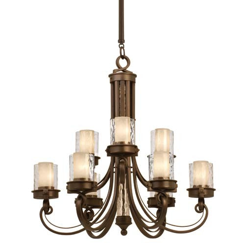 Kalco Lighting Newport Nine-Light Chandelier