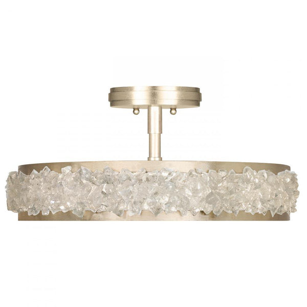 Semi-Flush Mount, Round, 3-Light, Gold, 23"W (879940-1ST GKKZ)