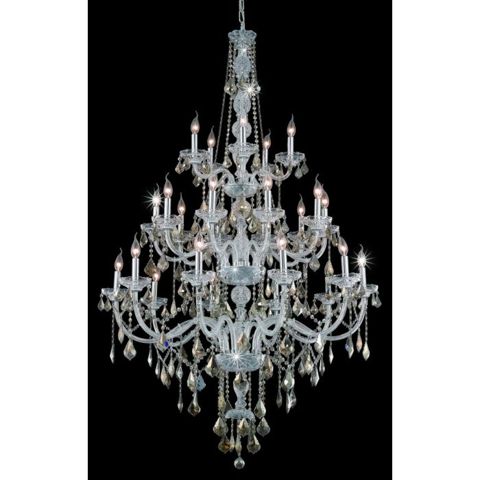 Verona 25-Light Chandelier in Chrome