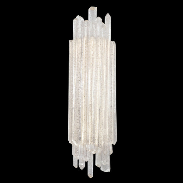 Wall Sconce, 3-Light, Silver, Crystal Spires, 22"H (887450ST KCEQ)