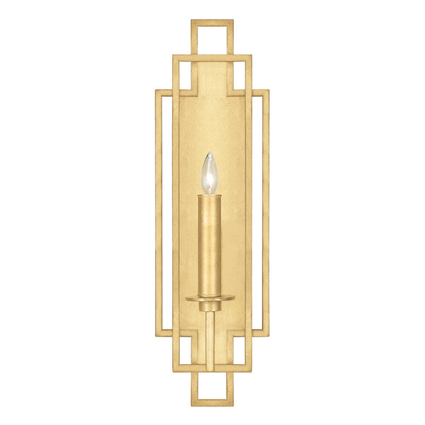 Wall Sconce, 1-Light, Gold Leaf, 22"H (889350-SF3 NKY0)