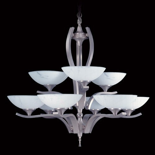 Nine-Light Chandelier