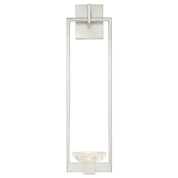 Wall Sconce, 1-Light, LED, Silver Leaf, 26.75"H (893350-1ST KDF8)