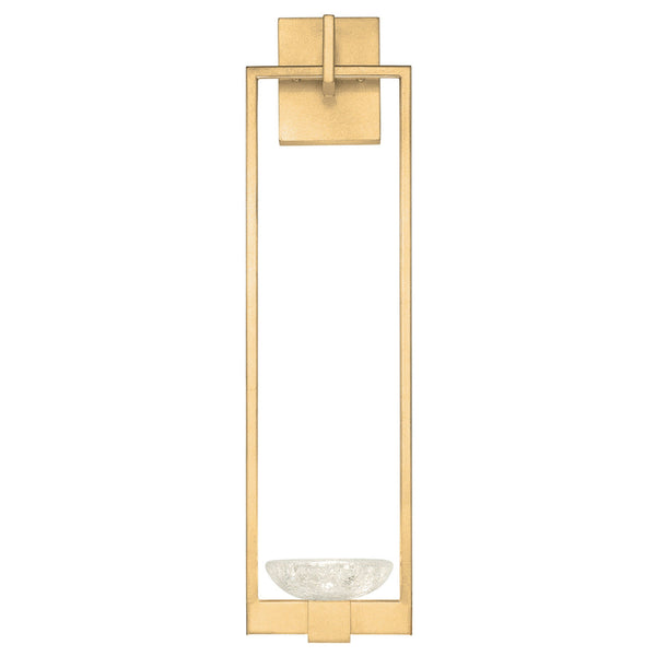 Wall Sconce, 1-Light, LED, Gold Leaf, 26.75"H (893350-2ST KDF7)