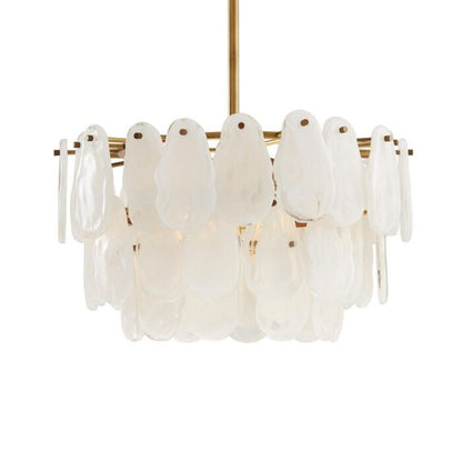 Leon 3-Light Chandelier in Antique Brass