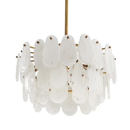 Leon 3-Light Chandelier in Antique Brass