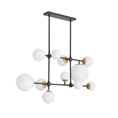 Hilliard 11-Light Chandelier in Bronze