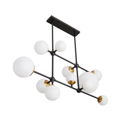 Hilliard 11-Light Chandelier in Bronze