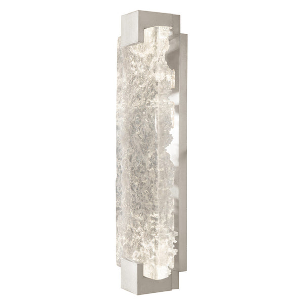 Wall Sconce, 2-Light, LED, Silver Leaf, Clear Glass, 21.75"H (896750-21ST NF4D)