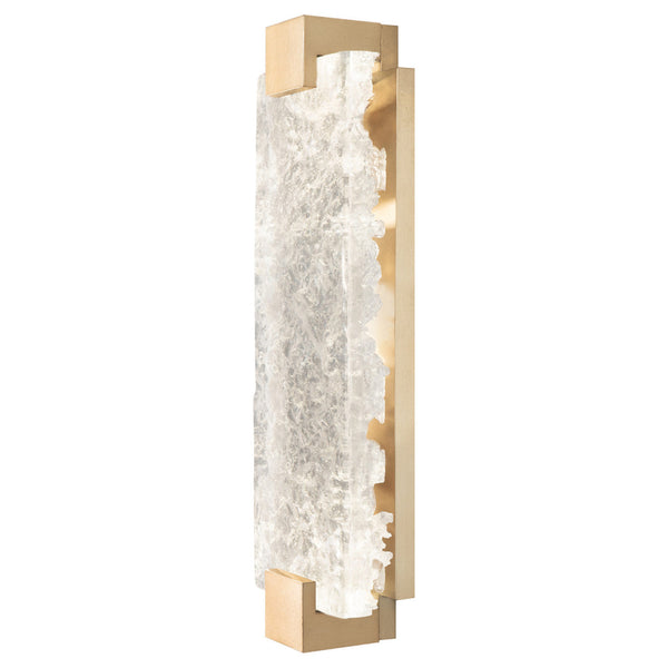 Wall Sconce, 2-Light, LED, Champagne Tinted Gold, Clear Glass, 21.75"H (896750-31ST NF4F)