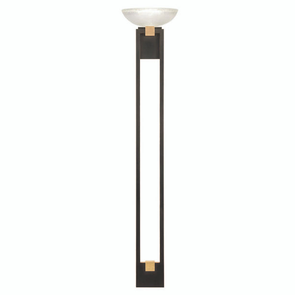 Wall Sconce, 1-Light, LED, Hand-Rubbed Black Iron, 52"H (896950-3ST KHCA)