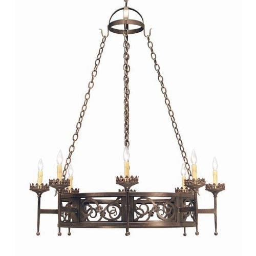 2nd Avenue Lighting Majella Chandelier - Gilded Tobacco