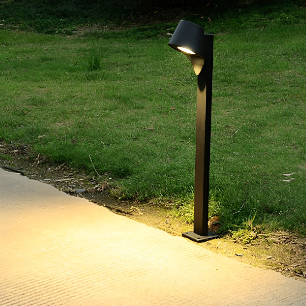 Minimalist Waterproof LED 10w Black Modern Outdoor Pathway Lights