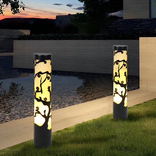 Wintersweet Decor Waterproof Black Retro Outdoor Light Pathway Lights