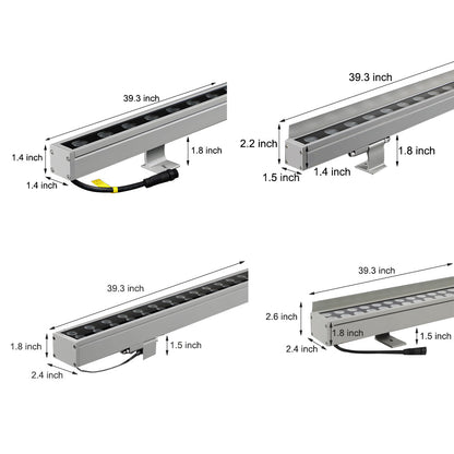 39.3-Inch Long 24V Linear LED Wall Washer