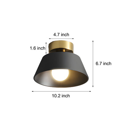 Dia 10'' 3 Step Dimming Round Corridor Ceiling Light Fixture