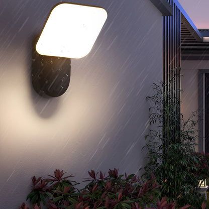 Square LED 12w Waterproof Modern Outdoor Wall Lamp Wall Sconces Lighting