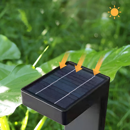 Waterproof Dusk-to-Dawn Sensor LED Modern Outdoor Solar Path Walk Lights Landscape Lights