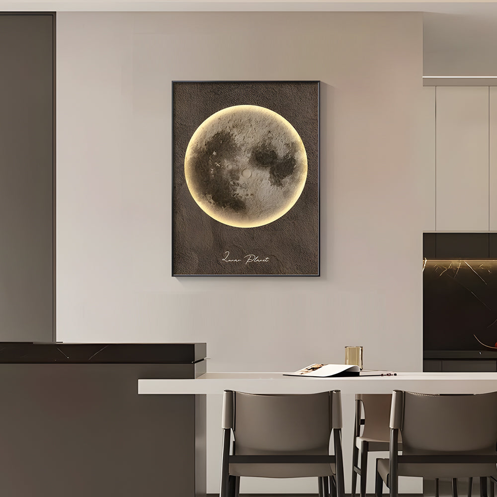 Moon Electric Meter Box Decorative Painting