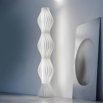 Modern Coastal LED Wavy Floor Lamp