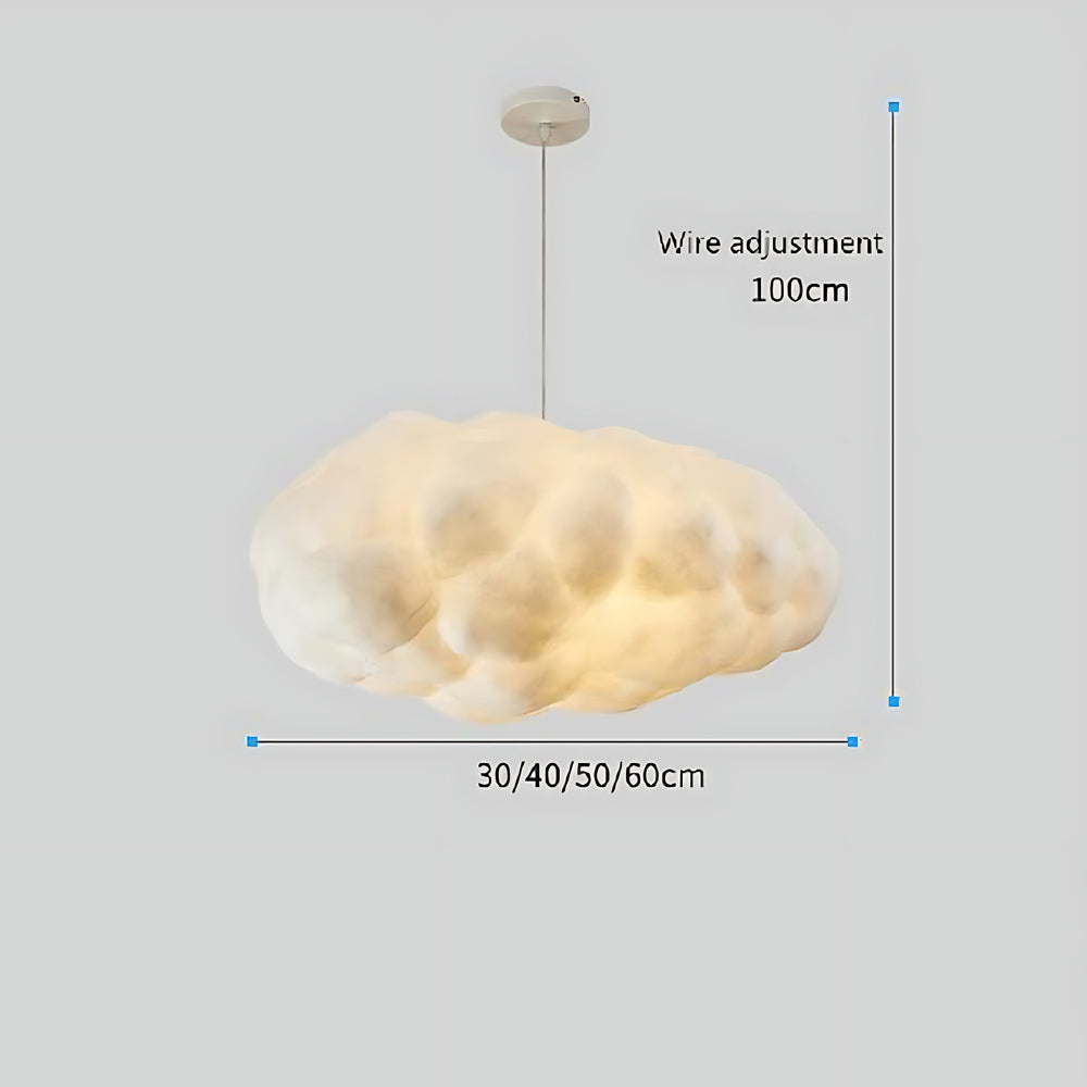 Cloud Shaped Modern Artistic Pendant Light Hanging Lamp Island Lights