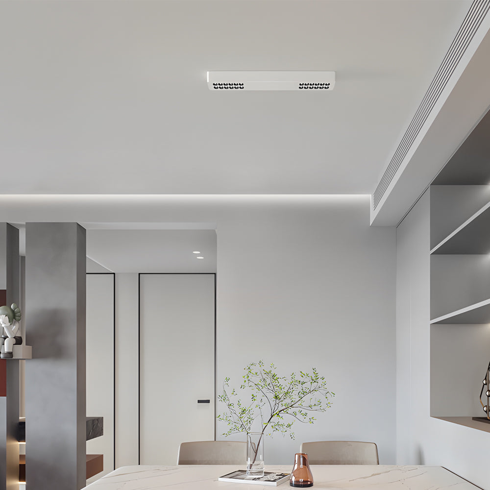 Square/Rectangle Aluminum LED Flush Mounted Ceiling Downlight