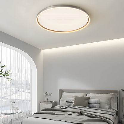 Brushed Gray Aluminum LED Ceiling Light