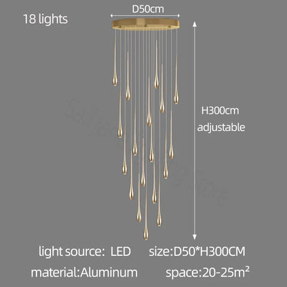 Ariano Multi Pendant Light Fixture