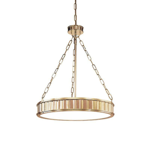 Pendant, 5-Light, Aged Brass, 21.5"W (902-AGB M71W)