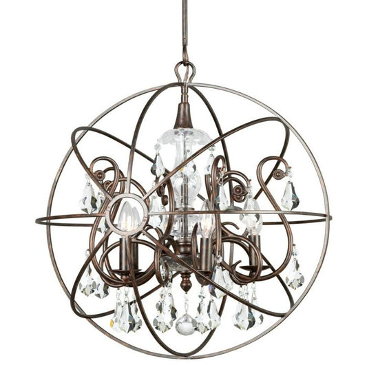 Solaris 5-Light Chandelier in English Bronze