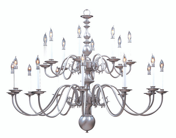 Chandelier, 20-Light, Mahogany Bronze, 48"W (9138 MB RCLA)