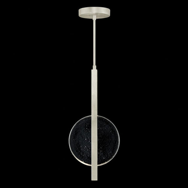 Pendant, 2-Light, LED, Silver, Clear Glass, 11"W (921340-4ST RGTD)