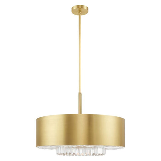 Madison 5-Light Chandelier in Satin Brass